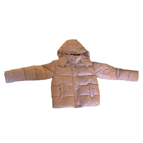 Blush hooded puffer coat - Picture 2 of 3